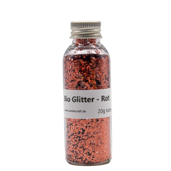 Bio Glitter Rot - Red 20g